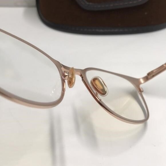 Tom Ford TF5732-B 028 Authentic Eyeglasses · Rose Gold/Havana - Picture 8 of 11